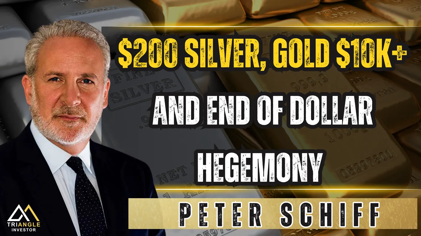 Silver and Gold Big Breakout: Peter Schiff on Why $200 Is Just the Start💥  - Triangle Investor