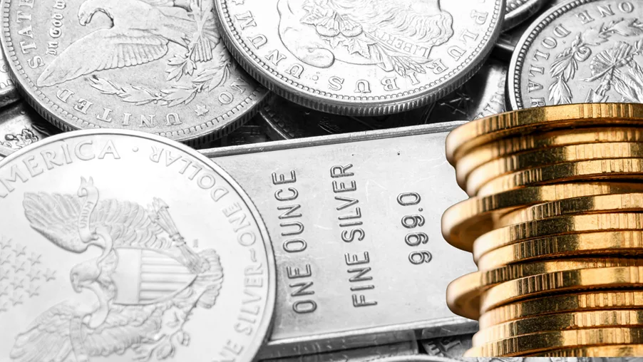 silver and gold