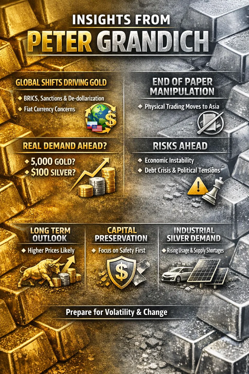 Uvidi savjeta Petera Grandicha o metalu