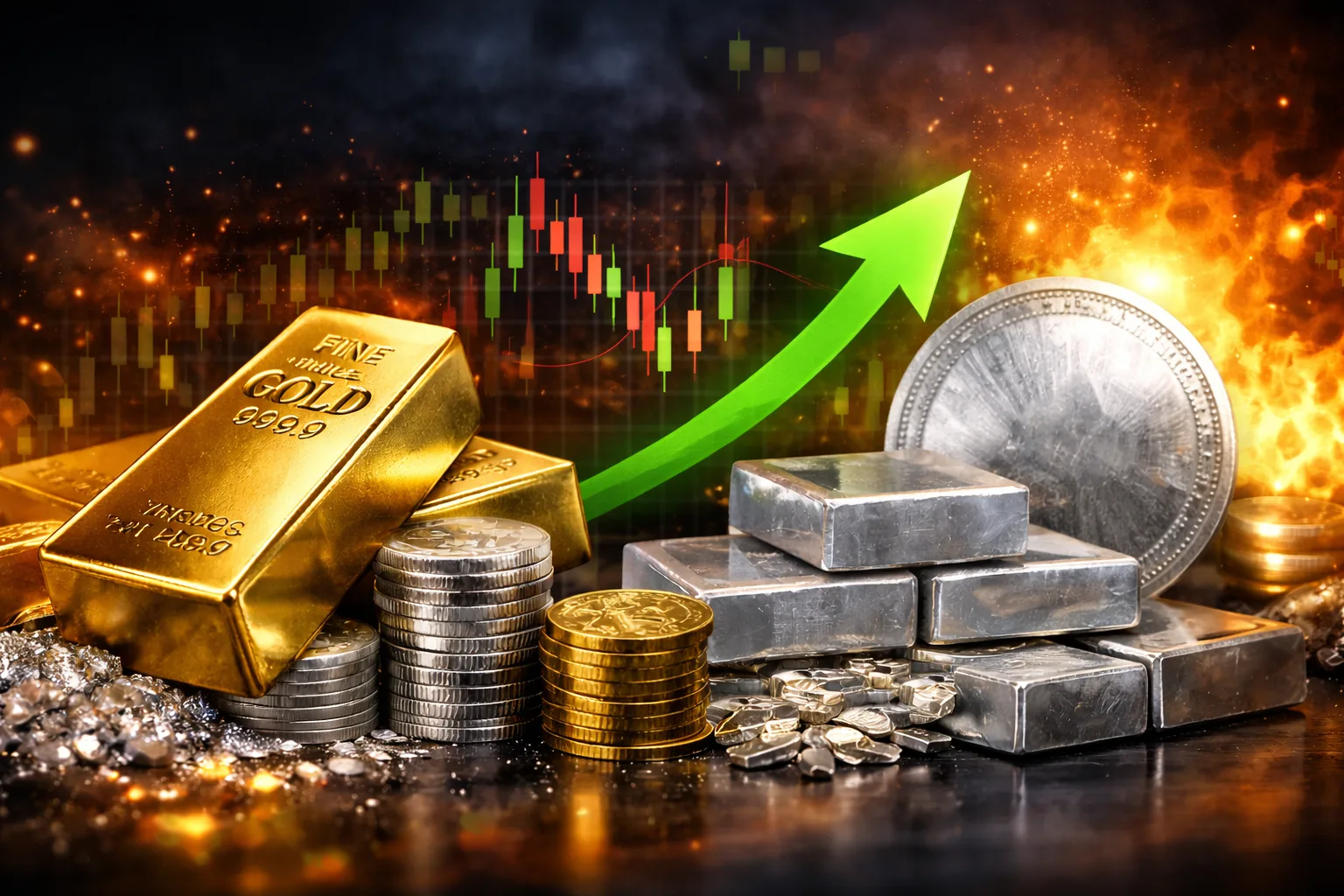 Zlato, srebro i rast tržišta