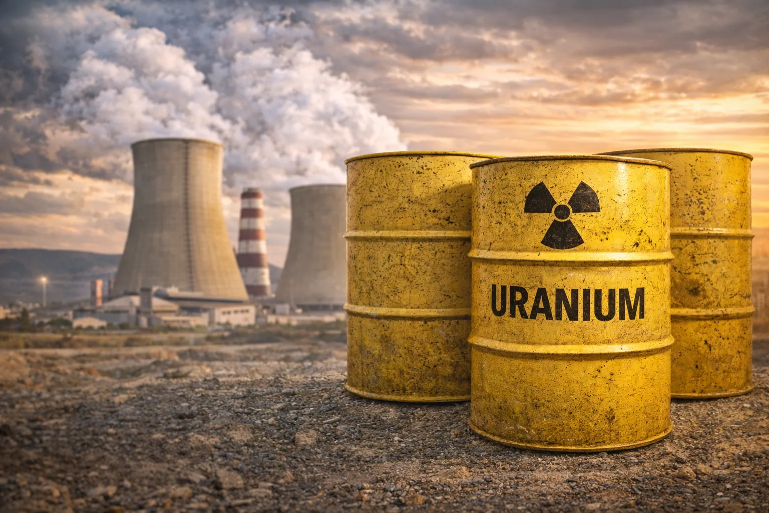 Uranijske bačeve i nuklearne kule